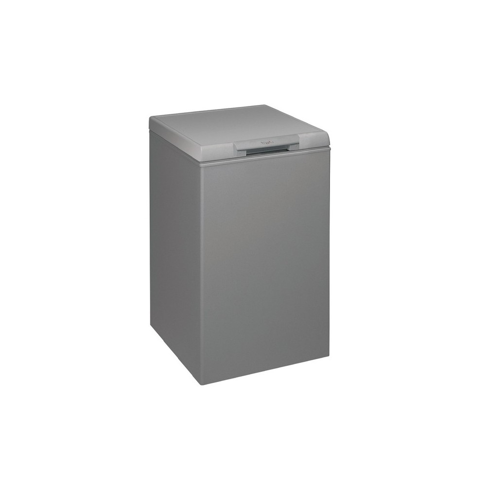 CONGÉLATEUR COFFRE POSABLE DualCool WHIRLPOOL A+ 97 L - ARGENT