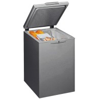 CONGÉLATEUR COFFRE POSABLE DualCool WHIRLPOOL A+ 131 L - ARGENT