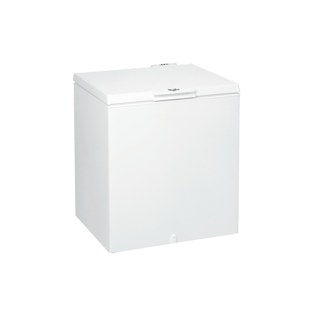 CONGÉLATEUR COFFRE POSABLE DualCool WHIRLPOOL A+ 212 L - BLANC