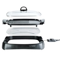 PLANCHA DE CUISSON ÉLECTRIQUE KENWOOD AVEC COUVERCLE 1700 W
