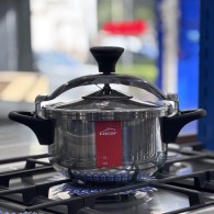 COCOTTE MINUTE EN INOX LACOR 4 L