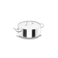 FAITOUT AVEC COUVERCLE EN INOX LACOR 20 CM