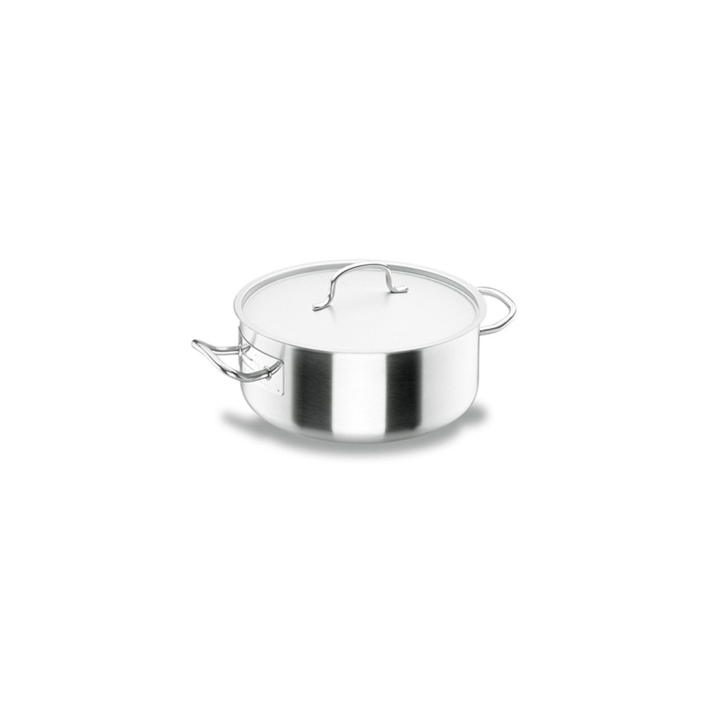 FAITOUT AVEC COUVERCLE EN INOX LACOR 24 CM