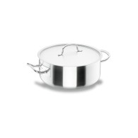 FAITOUT AVEC COUVERCLE EN INOX LACOR 28 CM