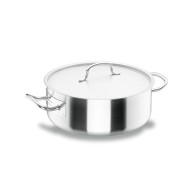 FAITOUT AVEC COUVERCLE EN INOX LACOR 36 CM