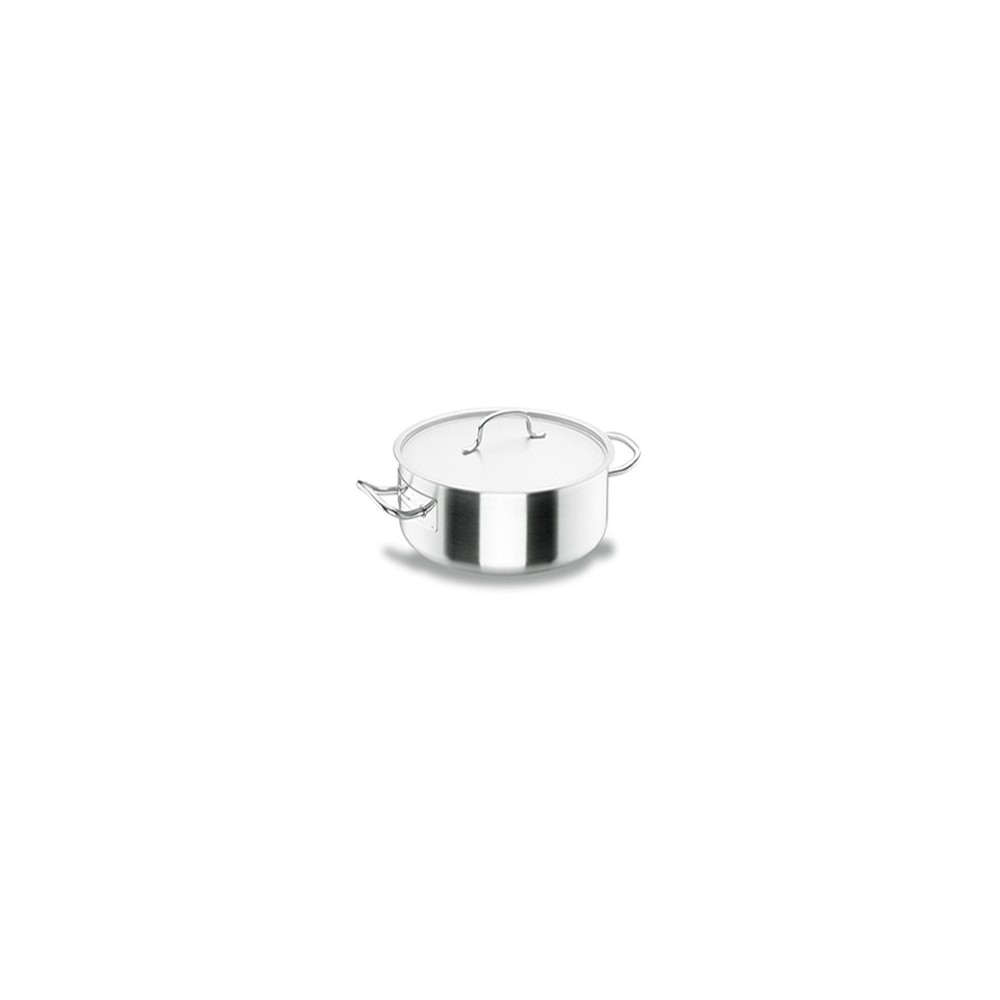 FAITOUT AVEC COUVERCLE EN INOX LACOR 16 CM