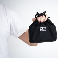 SAC À PORTE MANGER NOIR MONBENTO