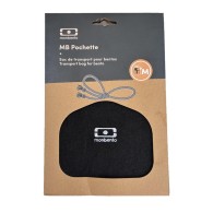 SAC À PORTE MANGER NOIR MONBENTO
