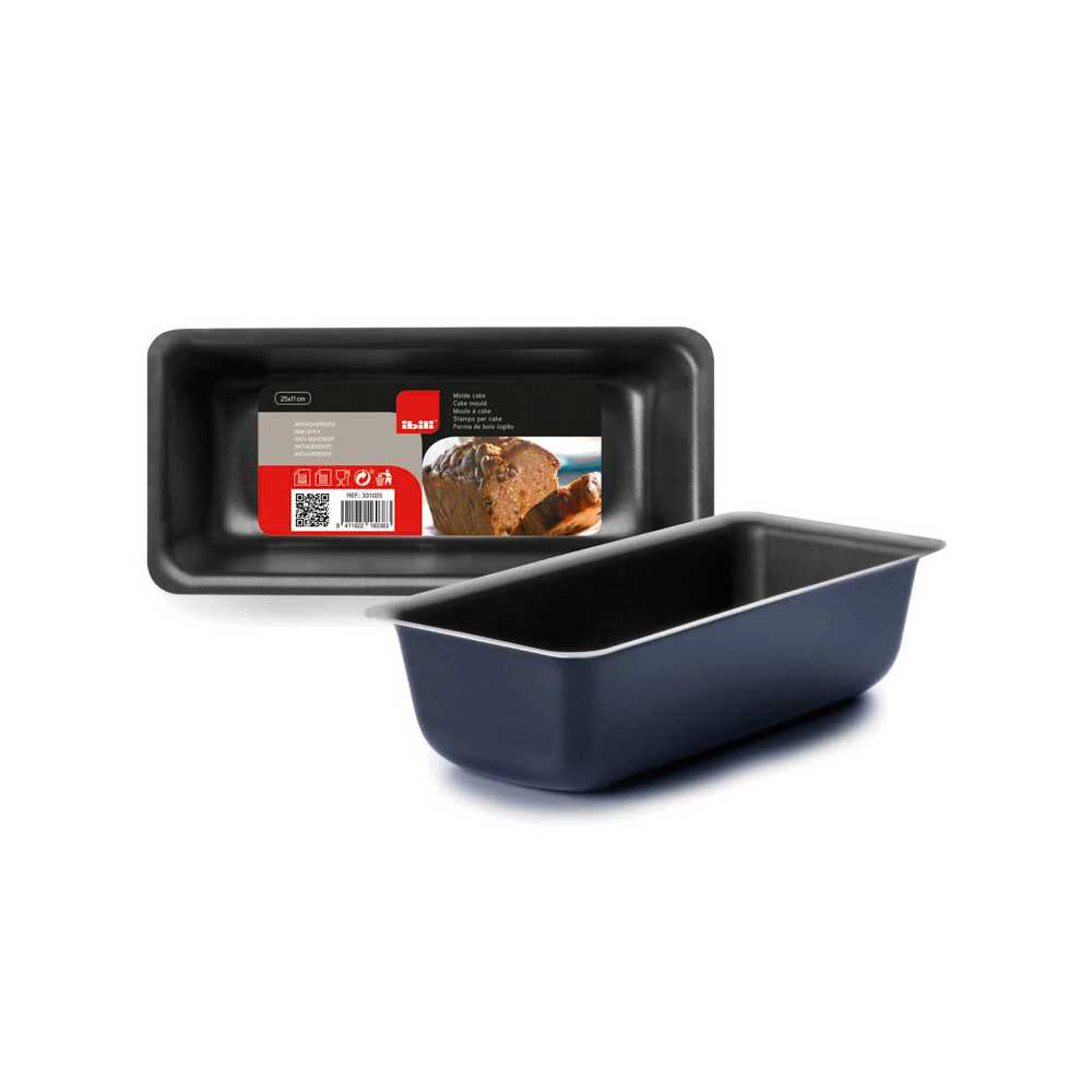 MOULE A CAKE BLU IBILI 30CM MOULE A CAKE BLU IBILI 30CM