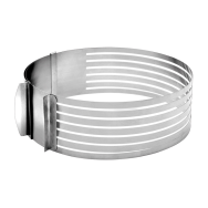 GUIDE COUPE GATEAU EN COUCHES IBILI INOX