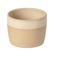 TASSE LUNGO EN GRES JAUNE ARENITO BEIGE