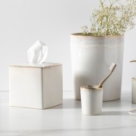 VASE TAORMINA BLANC 25 cm | 10"