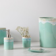 VASE TAORMINA TURQUOIS 25 cm | 10"