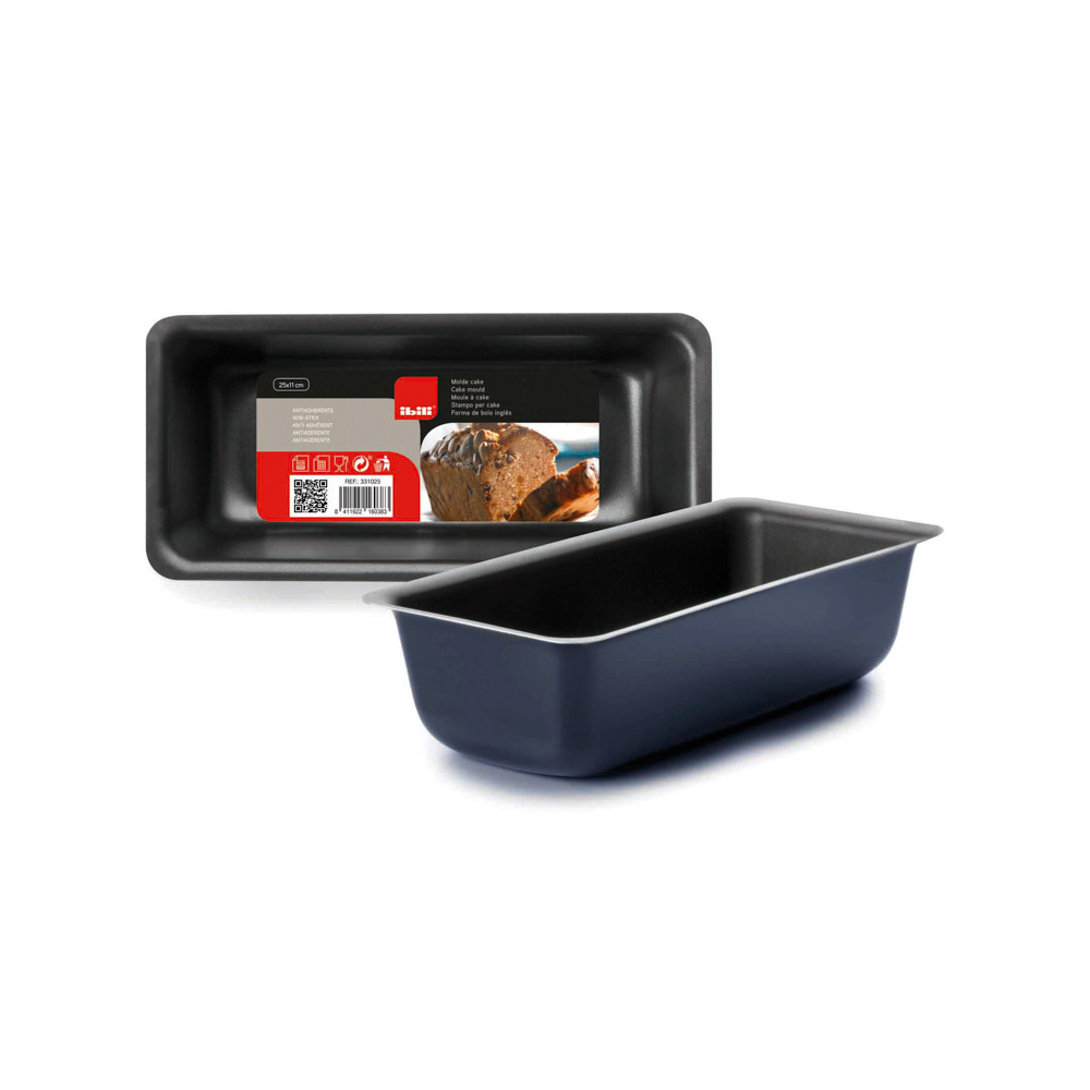 MOULE A CAKE BLU IBILI 25CM MOULE A CAKE BLU IBILI 25CM