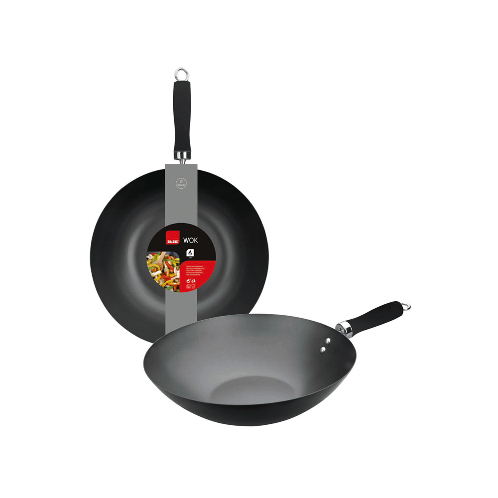 WOK MOKA IBILI ANTIADHESIF 30CM WOK MOKA IBILI ANTIADHESIF 30CM
