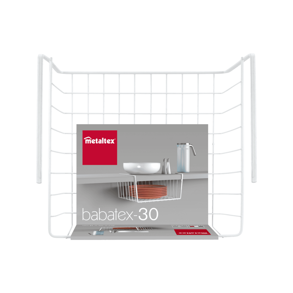 PANIER SOUS ÉTAGÈRE BABATEX 30 CM METALTEx PANIER SOUS ÉTAGÈRE BABATEX 30 CM METALTEx