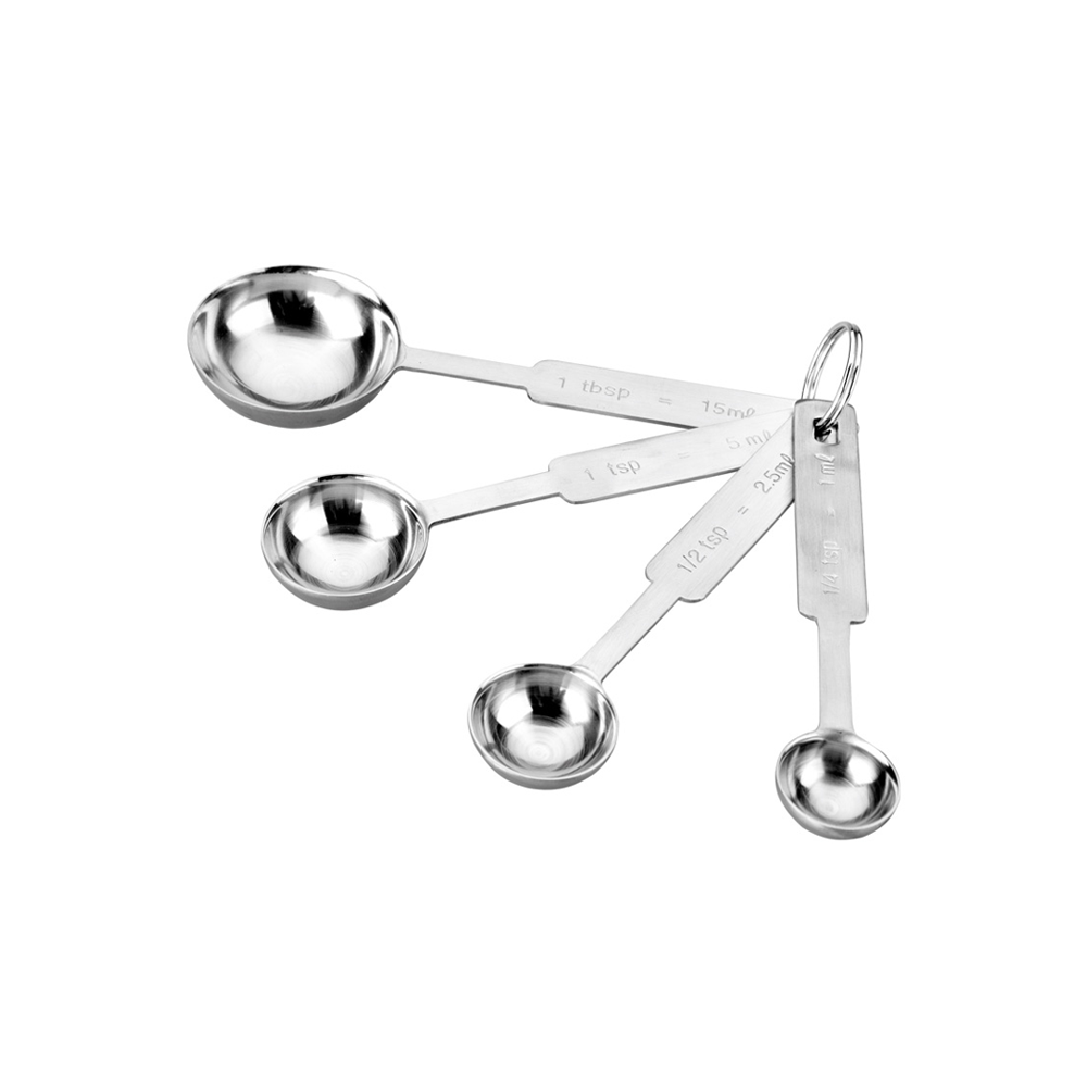 4 CUILLERES DE MESURE IBILI INOX 4 CUILLERES DE MESURE IBILI INOX